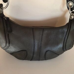 Banana Republic Bronze Leather Hobo Bag